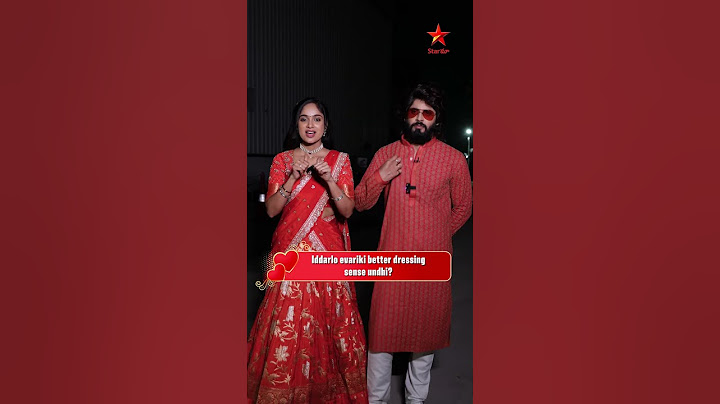 Watch Amardeep and Tejaswini’s hilarious He/She challenge! 😂 #IshmartJodi3 #StarMaa! ❤️⚡