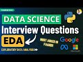 Top Data Science Interview Questions on EDA with Python π