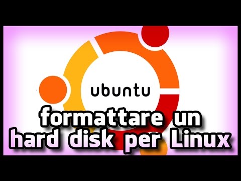 Video: Come Formattare Un Disco In Linux