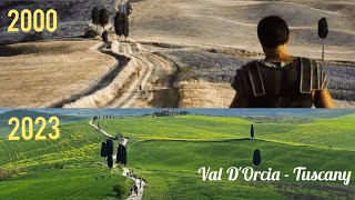 Val d’Orcia  Tuscany (Gladiator Movie Location)