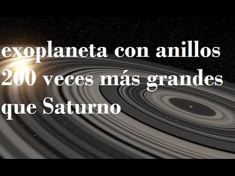 Vídeo: Un Exoplaneta Recién Descubierto Puede Tener Anillos 200 Veces Más Anchos Que Los - De Saturno; Vista Alternativa