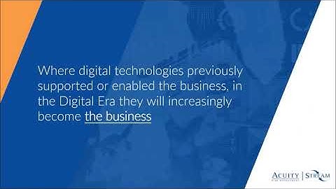 Acuity Webinar Beyond GRC:  Risk and Compliance in the Digital Era