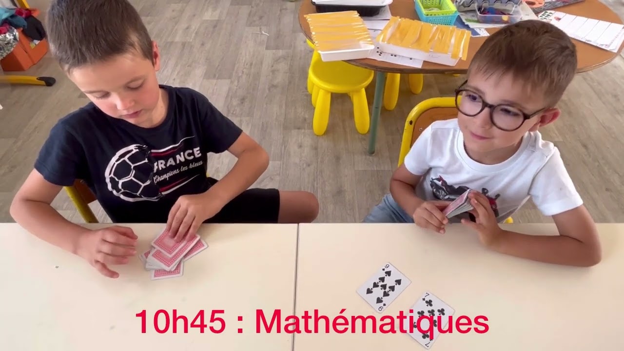 Une journée en CP CE1 CE2