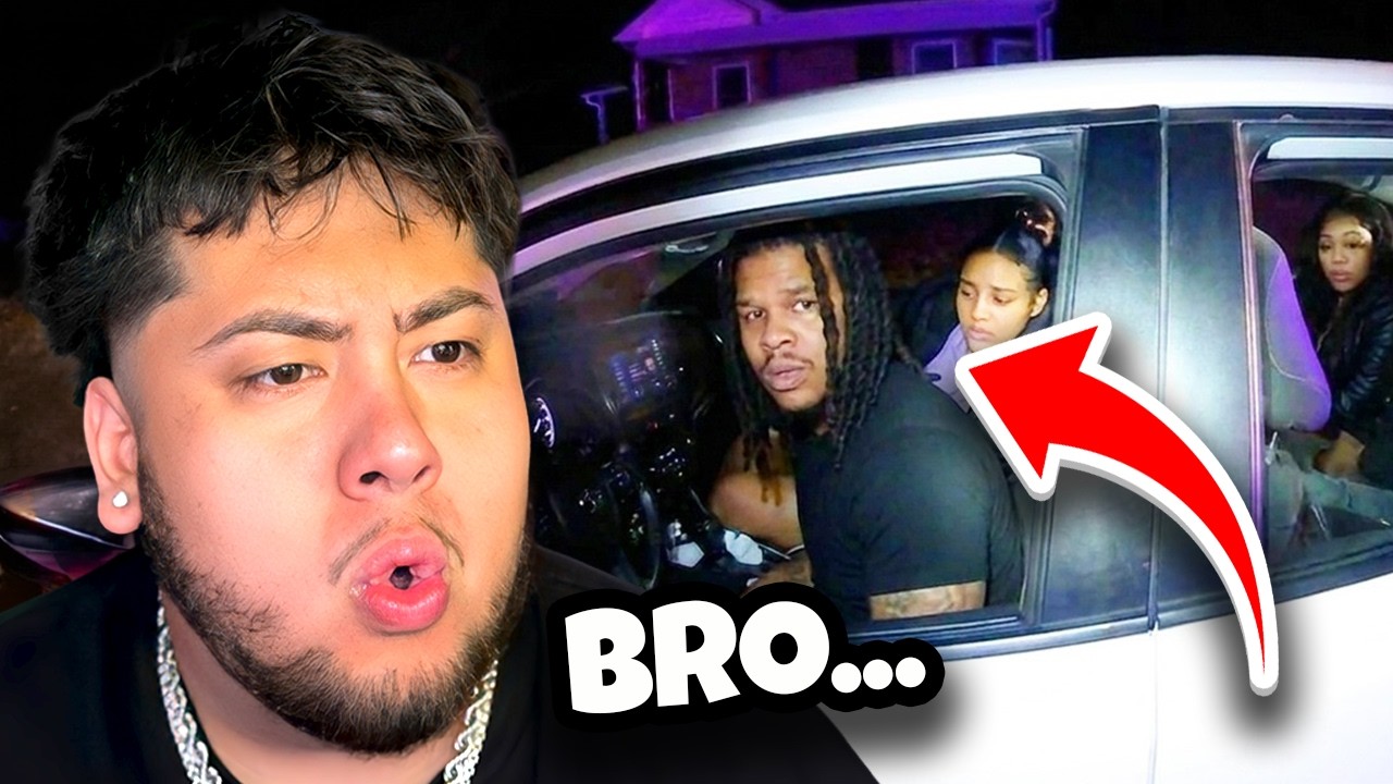 GUY RUNS FROM COPS WITH A FULL CAR
