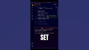 😋😋 Complete JavaScript SET Concept in just One Minute #shorts #javascript #programming #coding