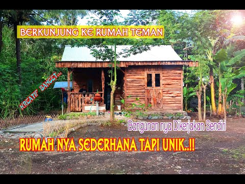 rumah sederhana, tapi UNIK, asli gak kaleng-kaleng..!!!