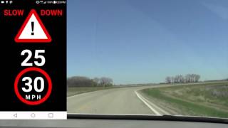 UGPTI Curve Speed Warning System