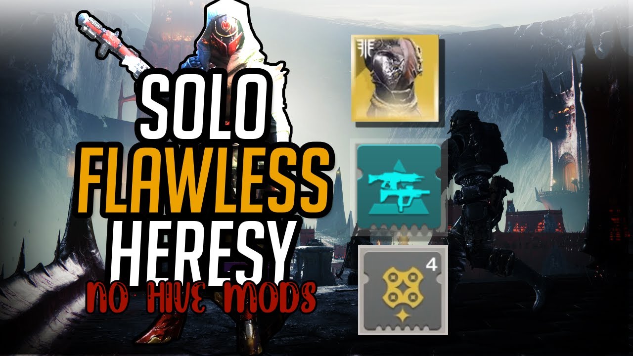 Destiny 2: How to Solo Flawless Pit of Heresy (No Hive Mods, No Dupes)
