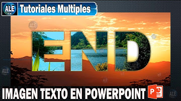 Como Hacer Una Imagen Con Texto En Power Point