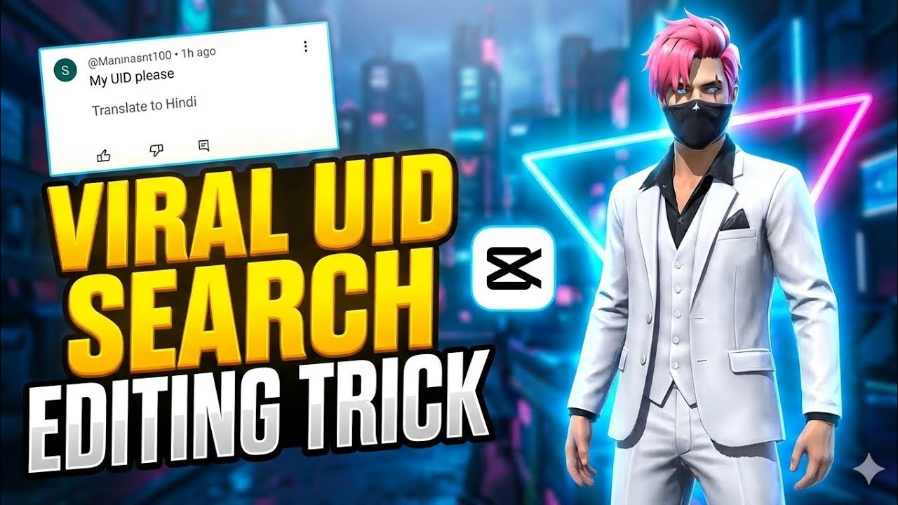Trending Style): Viral UID Search Video Editing Tutorial! 😱 | CapCut New Trick 2026