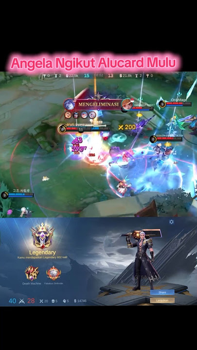 Angela ga salah pilih partner #viral #mobilelegends #mlbb #trending