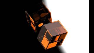 Original 3D Glass Cube Animation | Abstract Motion Graphics