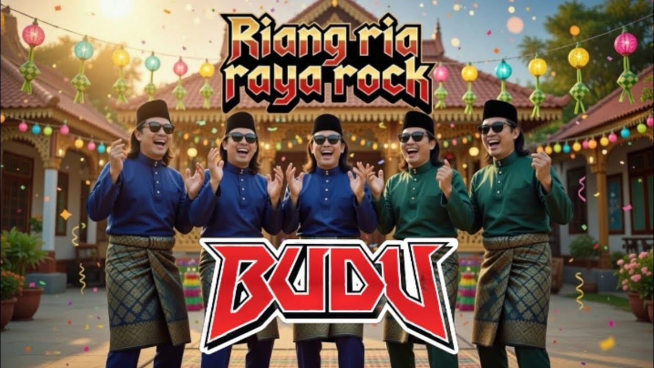 BUDU band - Riang ria raya rock | lagu raya 2026 #fypp #laguraya80an #jariraya