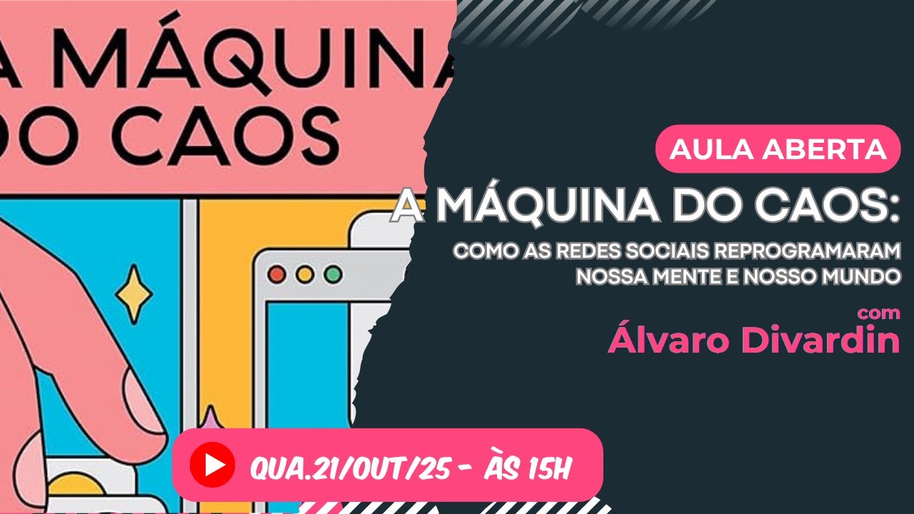 Análise de "A Máquina do Caos" (Max Fisher) | Apresentação de Álvaro Divardin (UTFPR PPGEL)