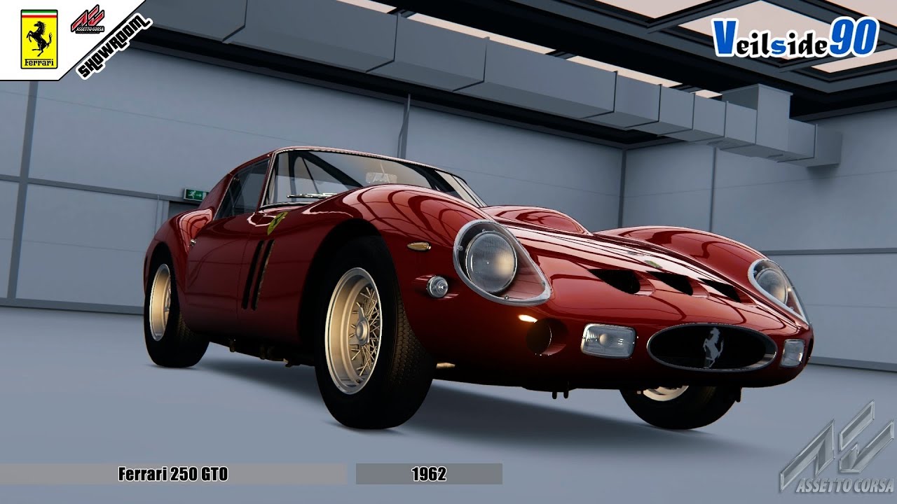 Assetto Corsa Showroom - Ferrari 250 GTO 1962 - Ferrari 70th Anniversary Pack defensa y justicia