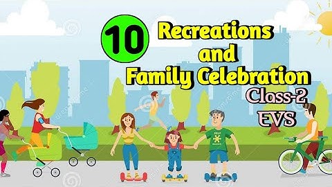 Recreations and Family Celebrations Class-2 EVS (Looking Around) With Question-Answers