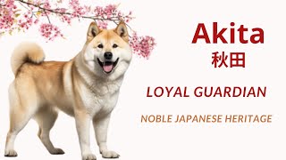 #Akita I Discover The Akita: A Proud Loyal Guardian With A Rich Japanese Heritage