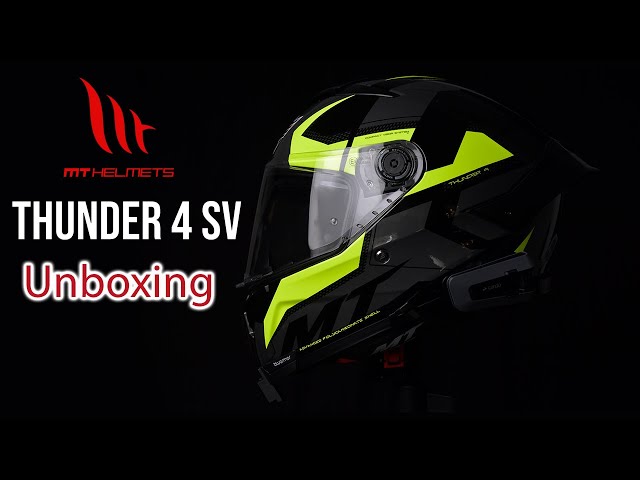 MT Helmet THUNDER 4 SV Unboxing 