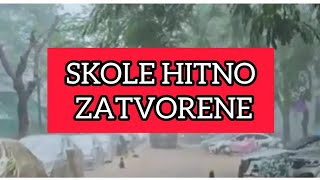 SKOLE HITNO ZATVORENE zbog STRAVICNOG NEVREMENA! Vanredno stanje