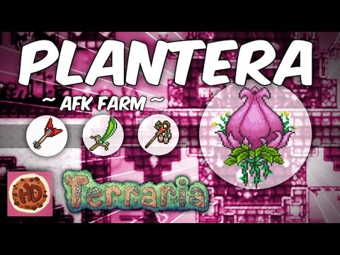 Terraria 1.2.2: Plantera - How to Solo, w/ Pre-Plantera 