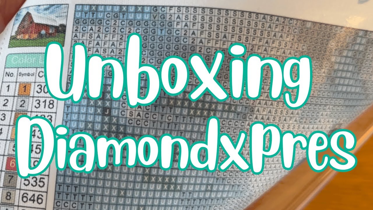 UNBOXING and PREPPING a Diamond Painting | So Beautiful We Can't Wait to Get Started!!