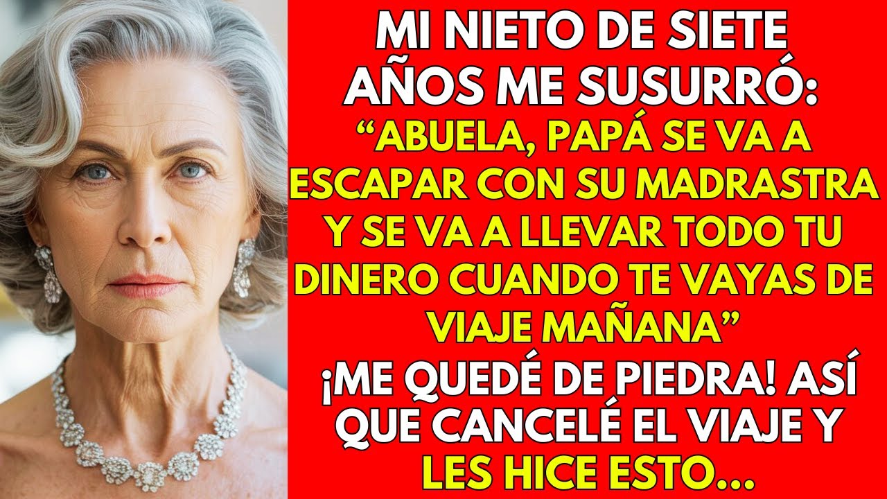 MI HIJO Y SU ESPOSA QUERÍAN ROBARME TODO EL DINERO, PERO MI NIETO LES AVISÓ Y LO HICE…