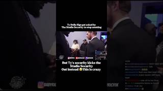 This Is Crazy Ty Dolla Signs Security Kicks Out The Studio Security