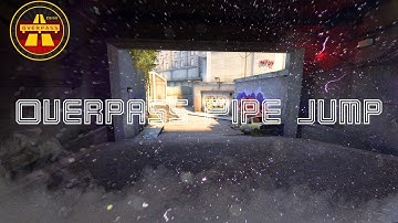 CSGO: Overpass Jumps - Overpass Pipe Jump