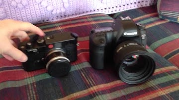 Canon 6D vs Leica M6 shutter sound