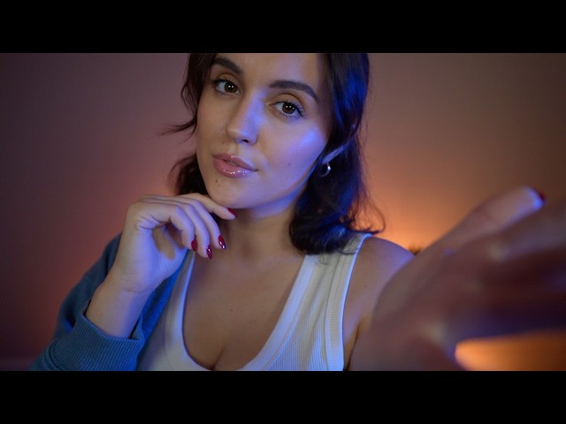 Keeping you company until you fall asleep 😴 ASMR (shushing, whispering,, hand movements)