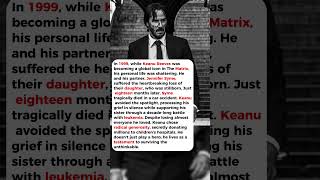 The Tragic Truth Behind Keanu Reeves’ Kindness.