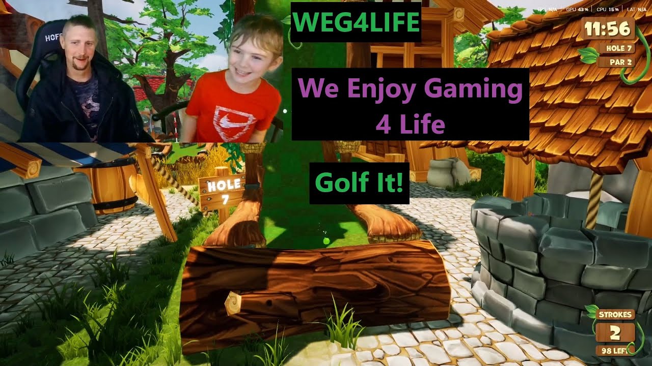 Golf It!  - Dad and Son - WEG4LIFE - We Enjoy Gaming 4 Life