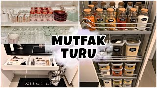 🏡MUTFAK TURU | DOLAP İÇİ DÜZENİM