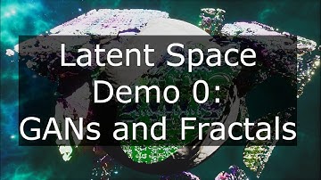 Latent Space Demo 0: GAN Terrain and Voxelized Fractals