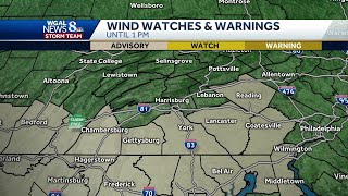 Central Pennsylvania weather: Wind advisory in effect; 40 MPH gusts possible