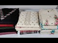 CHRISTMAS COLLECTION🧑‍🎄SILKY KOTA|HAKOBA COTTON|READYMADE 3 PIECE SETS|