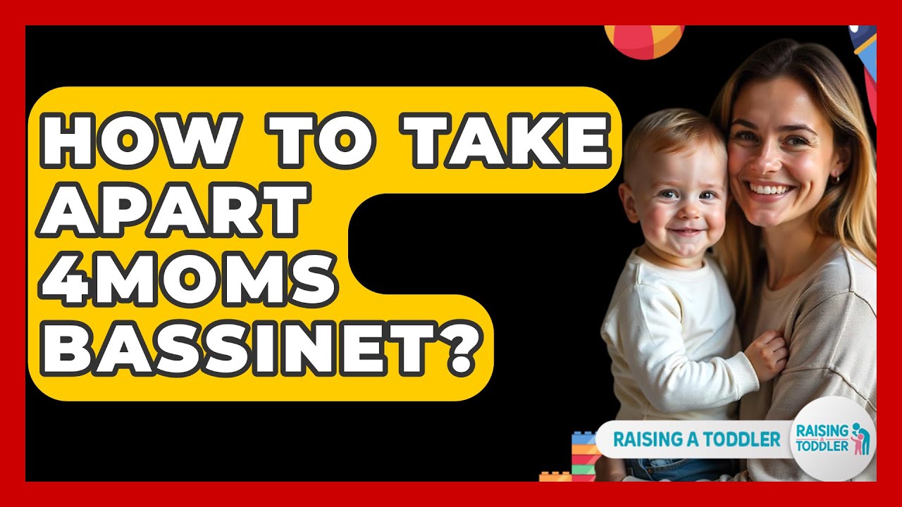How To Take Apart 4Moms Bassinet? - Raising A Toddler - YouTube