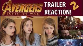 Infinity War Trailer 2 REACTION! (lots of HYPE!)