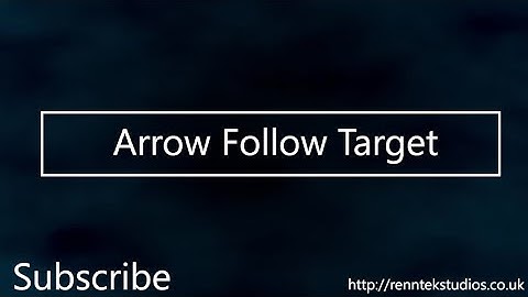 Unity Arrow Look At Target