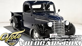 1940 Chevrolet 1/2 Ton Pickup Truck for sale at Volo Auto Museum (V19818)