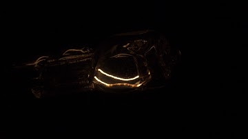 Panasonic GH5 Slow Motion Test - Incandescent Lamp with trembling tungsten filament (180 fps)