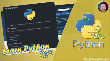Introduction to Python + Installation Guide | MengSreang Channel