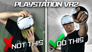 End PSVR 2 Motion Sickness by Changing One Simple Setting!!!