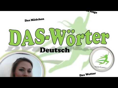 neutrum - DAS Wörter/words/parole/woorden - deutsch/german/tedesco/duits