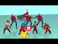 Baby shark remix 🦈 Spiderman VS Frozen Elsa  baby shark doo doo