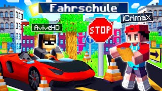 Ich BAUE eine FAHRSCHULE in MINECRAFT!