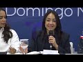 LA MINISTRA FARIDE RAFUL PRESUME BAJA HISTORICA DE HOMICIDIOS EN STDO DGO NORTE TRAS LOS OPERATIVOS