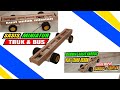 mudah...!! MEMBUAT SASIS UNTUK MINIATUR TRUK KARDUS