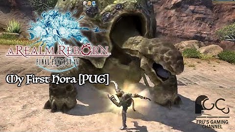 FINAL FANTASY XIV: ARR - My First Hora [ PUG Lv 1 Quest ]