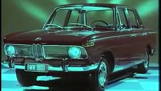 BMW 1600 - alte TV-Werbung von 1968
